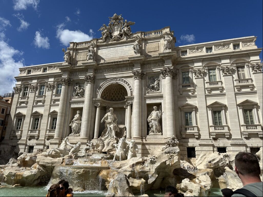 Trevi Fountain in Rome